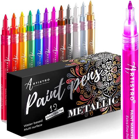 metallic fabric paint pens|best metallic paint pens.